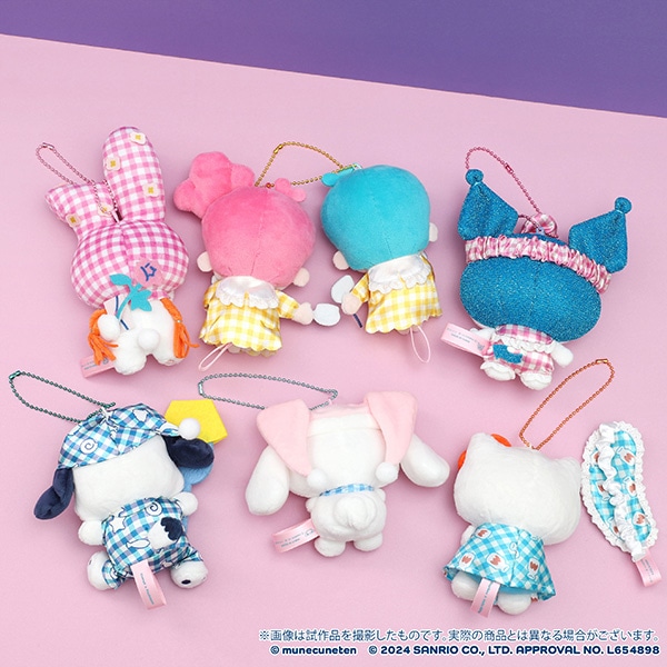 胸きゅん展 × SANRIO CHARACTERS ぬいぐるみキーホルダー Yurie Sekiya
