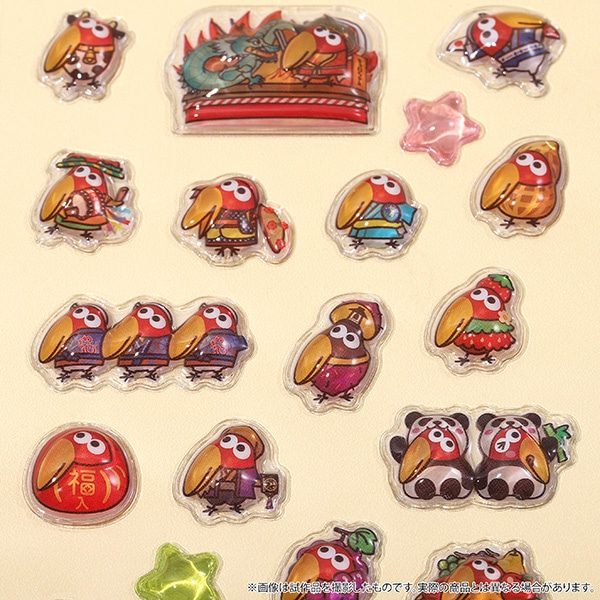 チョコボール ぷくぺた／A 北海道地方～中部地方: ステッカー