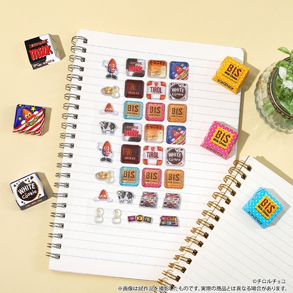 チロルチョコ ぷくぺた: ステッカー｜ムービック（movic）