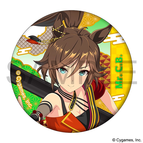 ウマ娘 プリティーダービー 和紙風缶バッジコレクション: バッジ