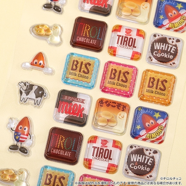 チロルチョコ ぷくぺた: ステッカー｜ムービック（movic）