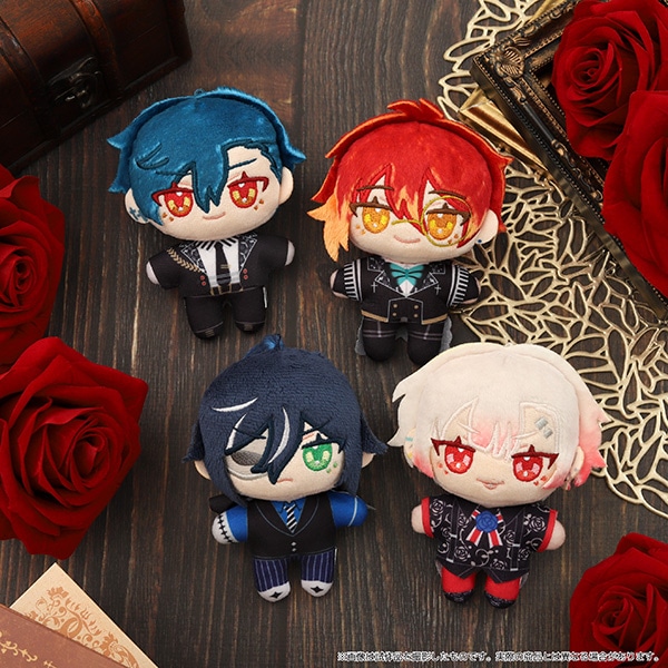 悪魔執事と黒い猫 ぬいパル（ぬいぐるみマスコット）／ボスキ