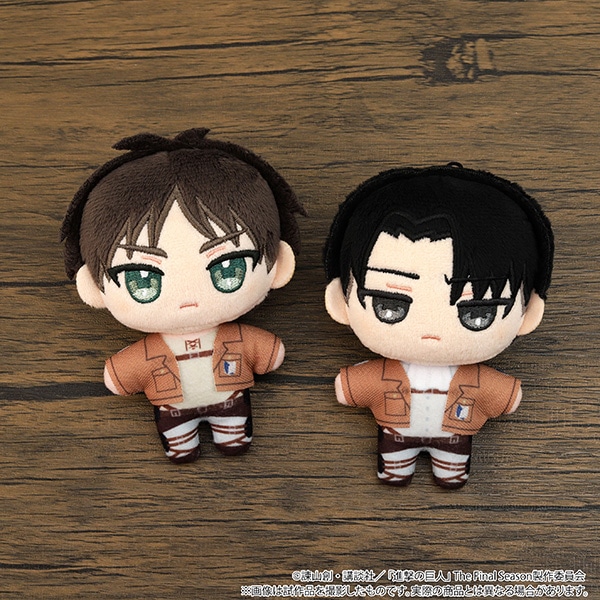 進撃の巨人 ぬいパル（ぬいぐるみマスコット）／リヴァイ: ぬいぐるみ