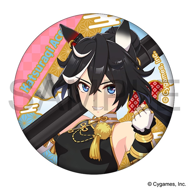 ウマ娘 プリティーダービー 和紙風缶バッジコレクション: バッジ
