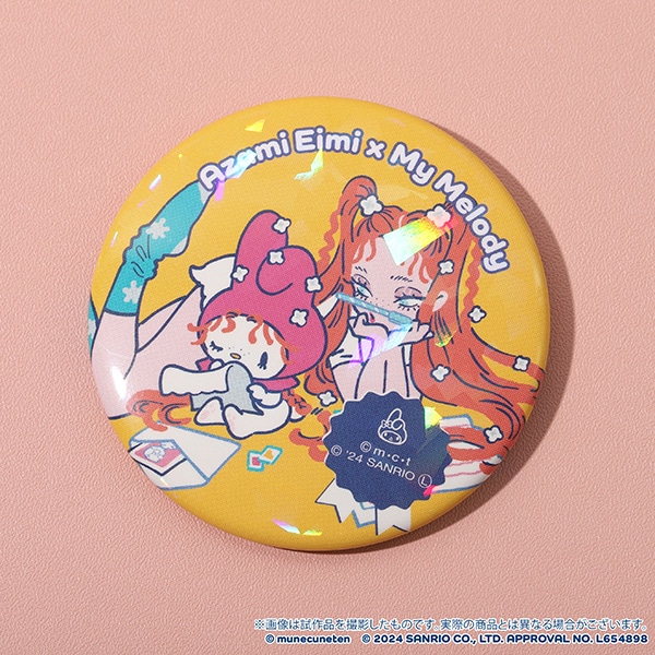 胸きゅん展 × SANRIO CHARACTERS キャラバッジコレクション: バッジ