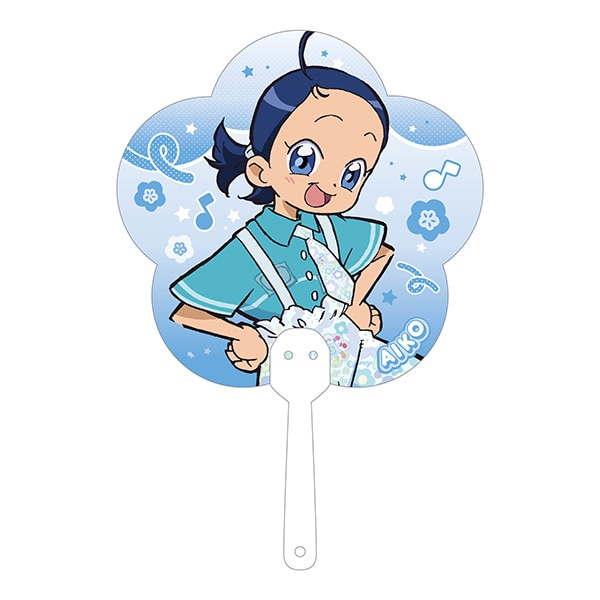 フラワー型うちわ〈あいこ〉