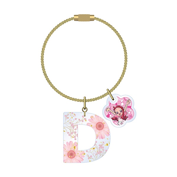 フラワーアクリルキーホルダー〈どれみ〉