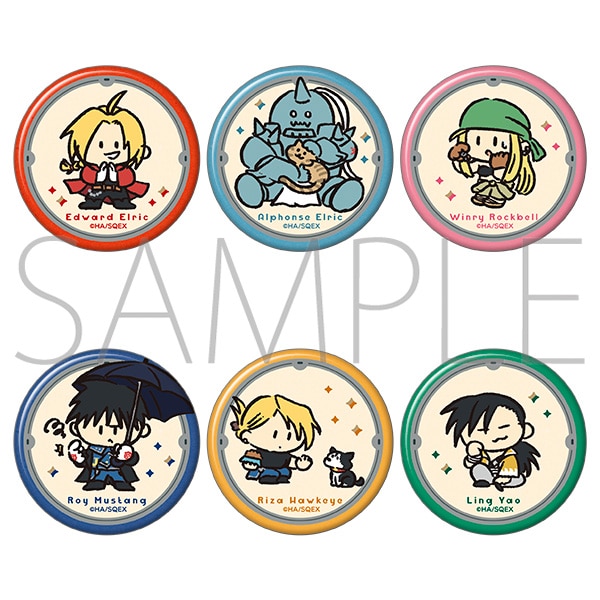 鋼の錬金術師 キャラバッジコレクション: バッジ｜ムービック（movic）