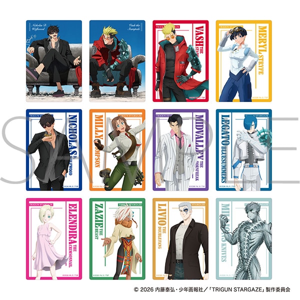 TRIGUN STARGAZE オーロラアートコレクション: カード関連商品