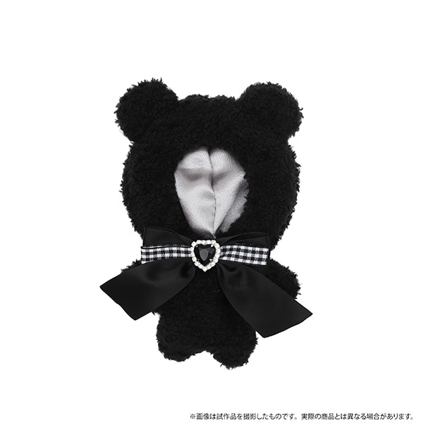 Petit la vie おでかけ着ぐるみ クマさん ビターブラック: ぬいぐるみ