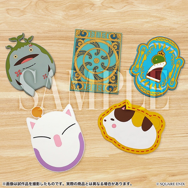 敷物風ラバーコースターコレクション