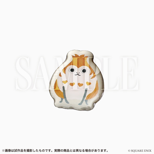 ゆるパレット　ピンズ　＜パイッサ・ブラット＞