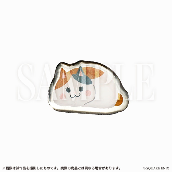 ゆるパレット　ピンズ　＜ファットキャット＞