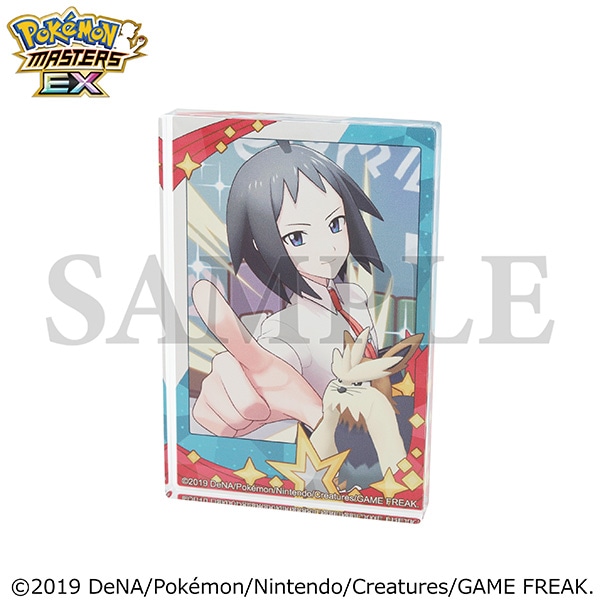 ポケモンマスターズ EX』 メモリアルフォト ミニアクリルブロック