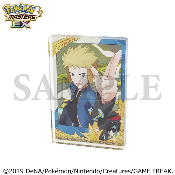 ポケモンマスターズ EX』 メモリアルフォト ミニアクリルブロック