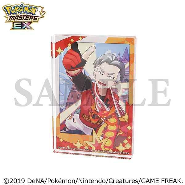 ポケモンマスターズ EX』 メモリアルフォト ミニアクリルブロック