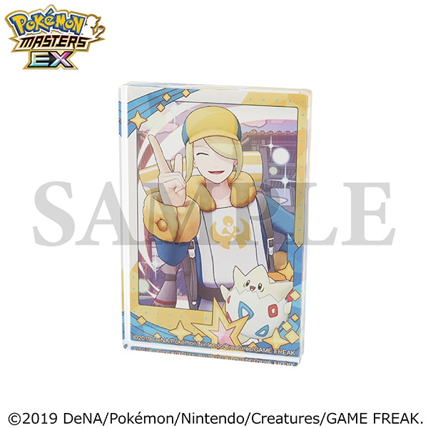 ポケモンマスターズ EX』 メモリアルフォト ミニアクリルブロック