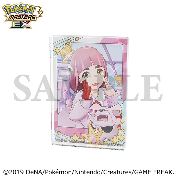 ポケモンマスターズ EX』 メモリアルフォト ミニアクリルブロック