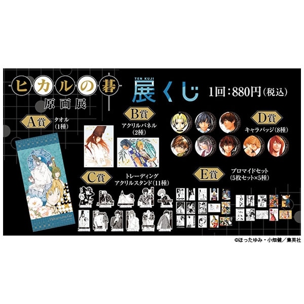 ヒカルの碁展くじ