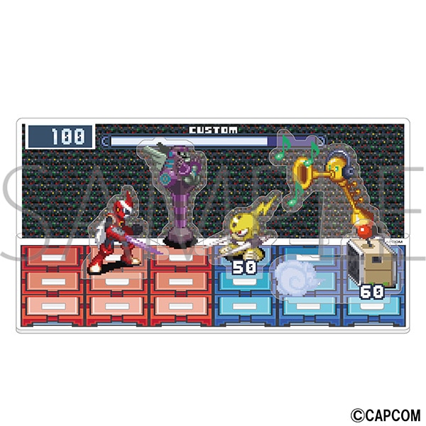ロックマンエグゼ バトルオペレーションセットイン！アクリルジオラマ