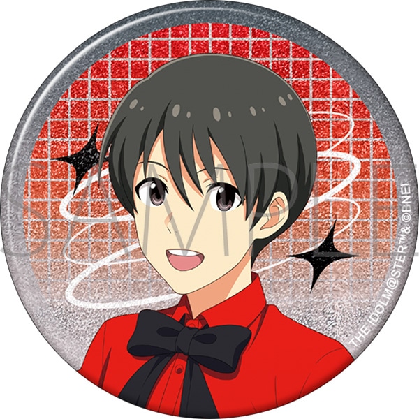 アイドルマスター SideM グリッター缶バッジ／冬美旬 サマーマーケット