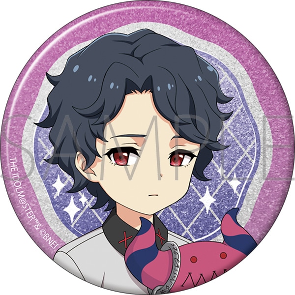 アイドルマスター SideM グリッター缶バッジ／アスラン＝ベルゼ