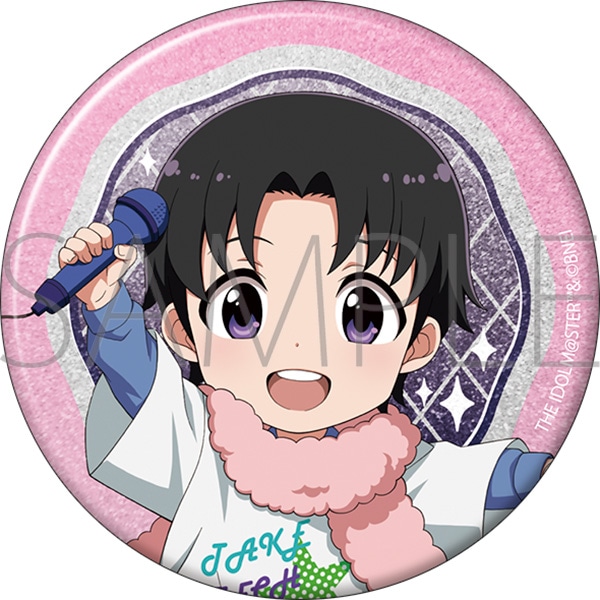 アイドルマスター SideM グリッター缶バッジ／岡村直央 リメンバー