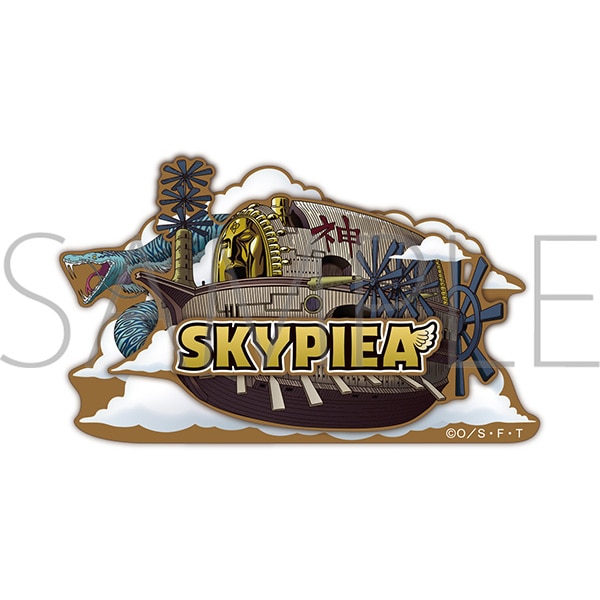 再販分】ONE PIECE スーベニア マグネット／空島編: ステーショナリー