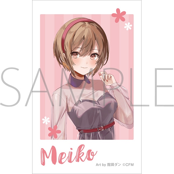 み みことブレシク 1弾デコチェキ 初音ミクシリーズ チェキプリント／レジャフェス E MEIKO: イラスト
