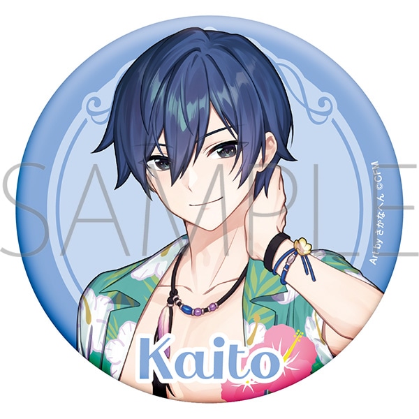 初音ミクシリーズ 缶バッジ／KAITO 水着: バッジ｜ムービック（movic）