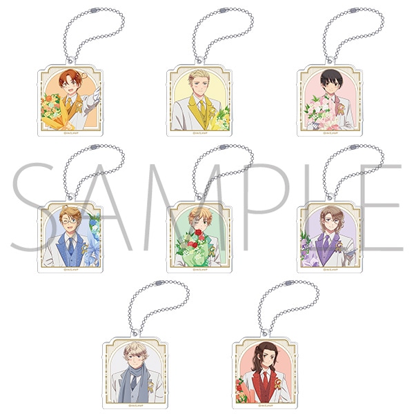 【単品】トレーディングアクリルキーホルダー A