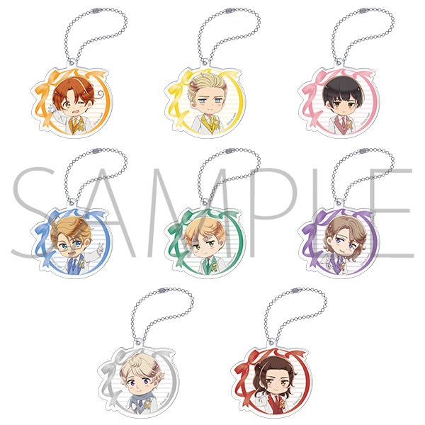 【単品】トレーディングアクリルキーホルダー B