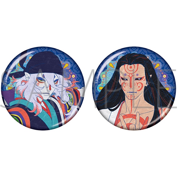 劇場版モノノ怪 第三章 蛇神 缶バッジセット（アニメイト描き下ろし