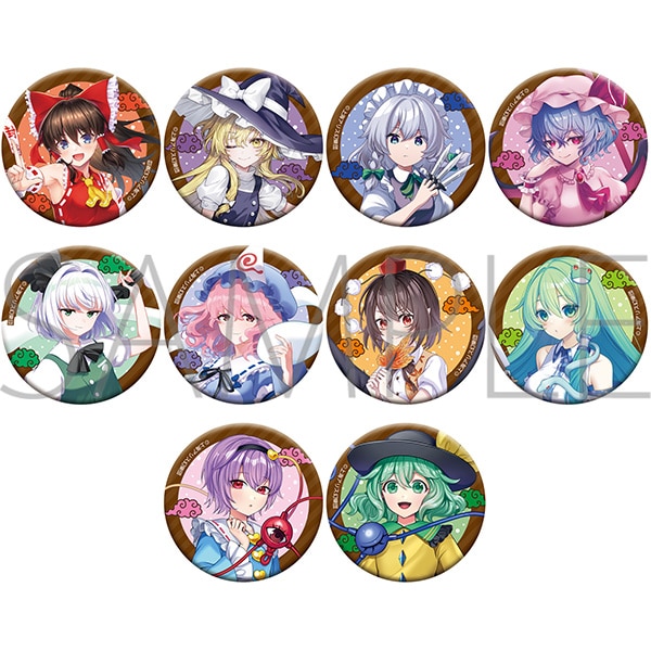 東方Project キャラバッジコレクション: バッジ｜ムービック（movic）
