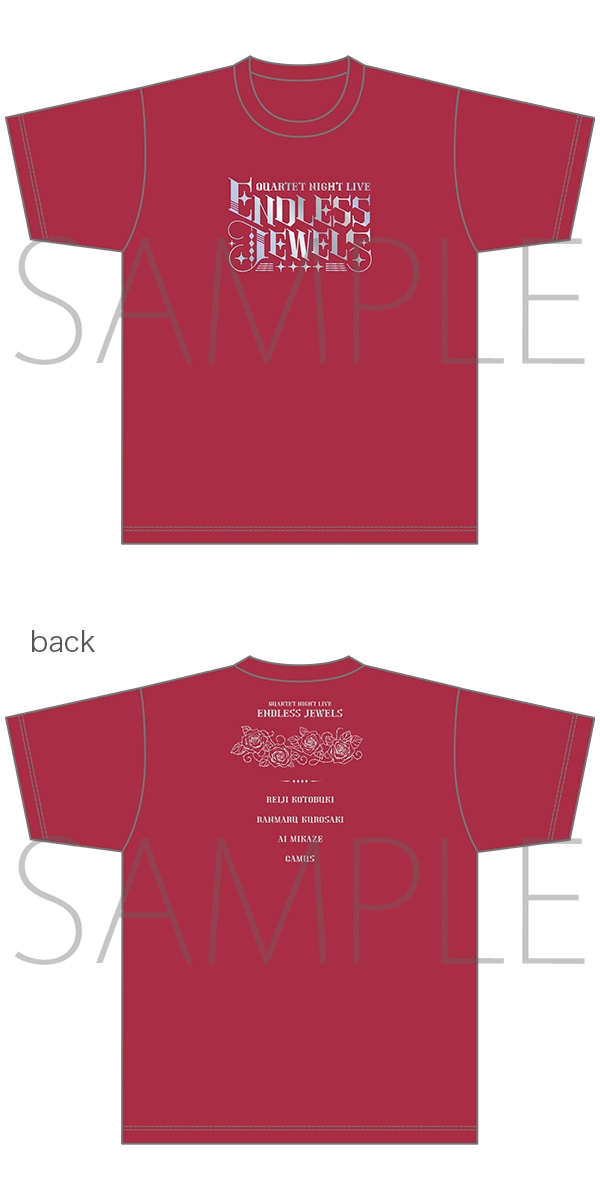 Tシャツ　黒崎蘭丸