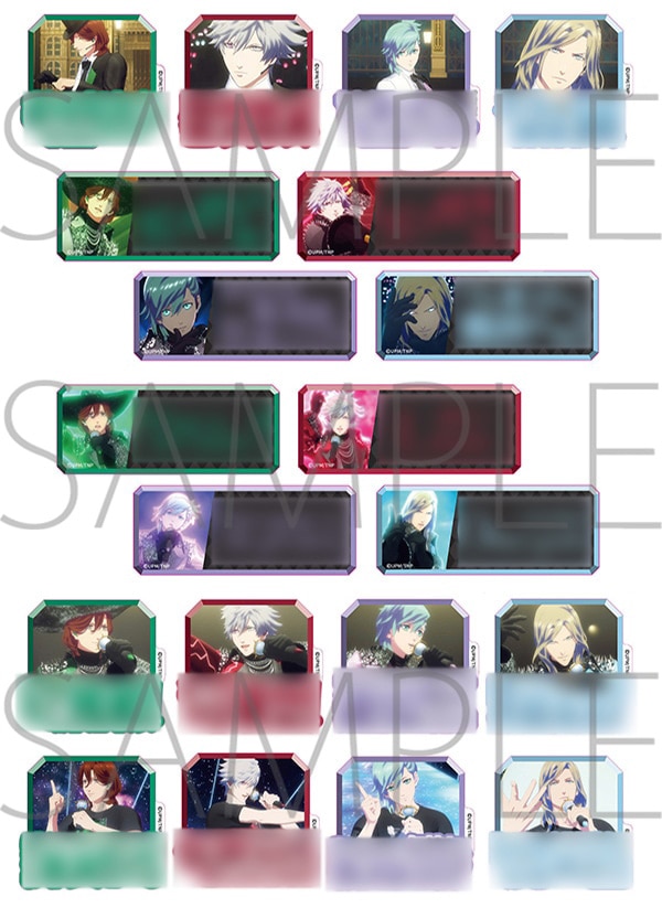 トレーディングセリフアクリルバッジ　全20種