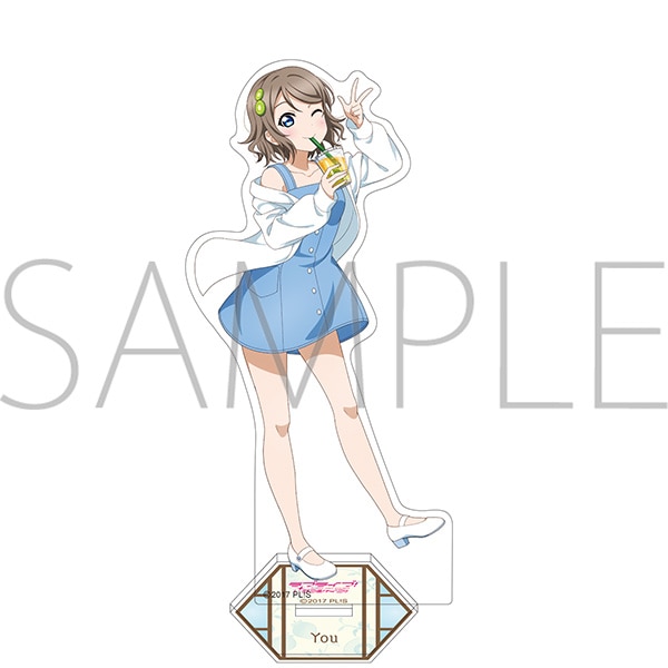 ラブライブ！サンシャイン!! アクリルスタンド／渡辺 曜 アジアツアー