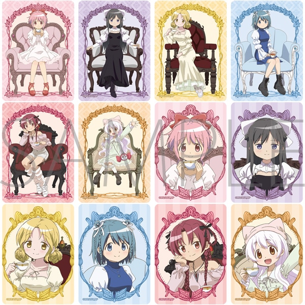 魔法少女まどか☆マギカ メモリアルクリアカードコレクション: カード