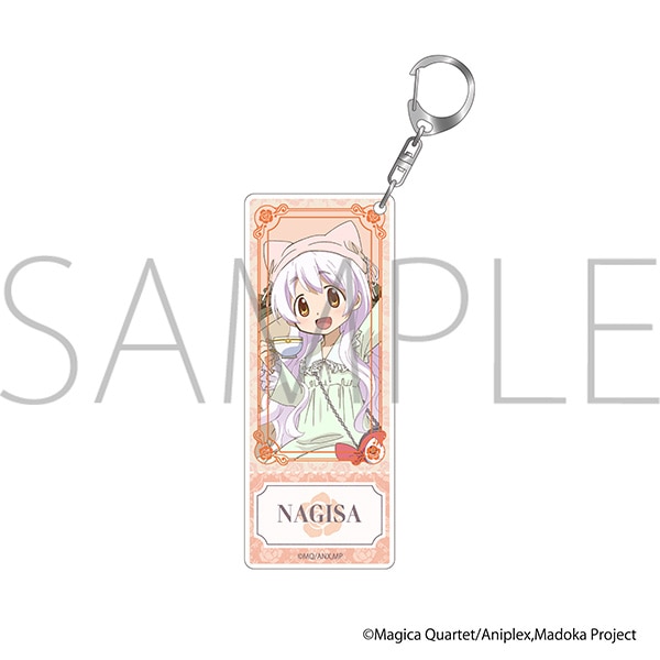 魔法少女まどか☆マギカ アクリルチケットキーホルダー／百江なぎさ