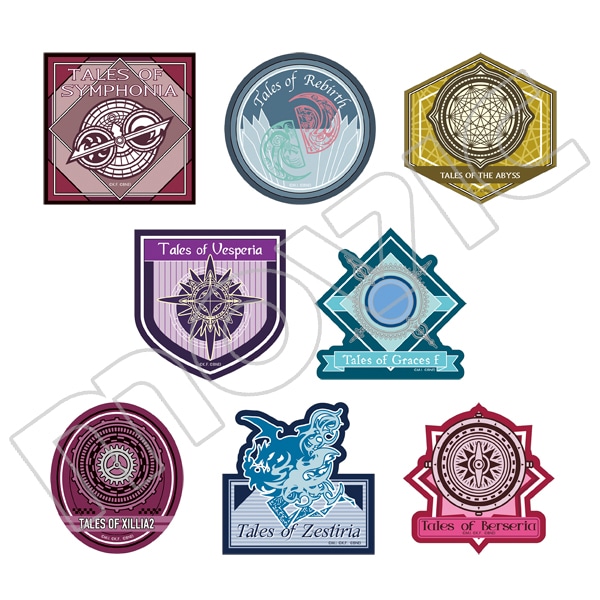 テイルズ オブ シリーズ ステッカーセット