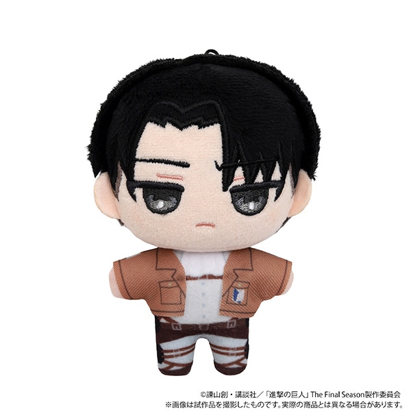 進撃の巨人 ぬいパル（ぬいぐるみマスコット）／リヴァイ: ぬいぐるみ