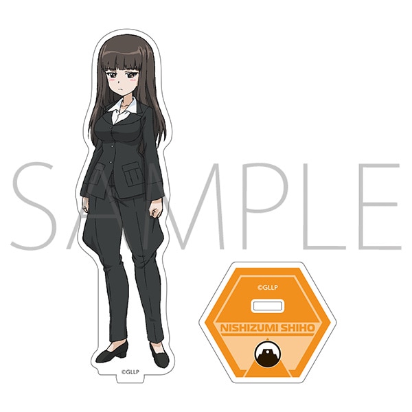 ガールズ＆パンツァー もっとらぶらぶ作戦です！ アクリルスタンド 西