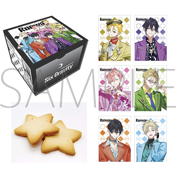 クッキーBOX　Six Gravity　Vivid Runway