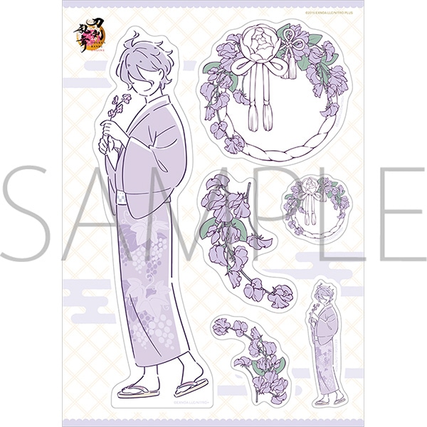 刀剣乱舞ONLINE ウォールステッカー／歌仙兼定【受注生産商品