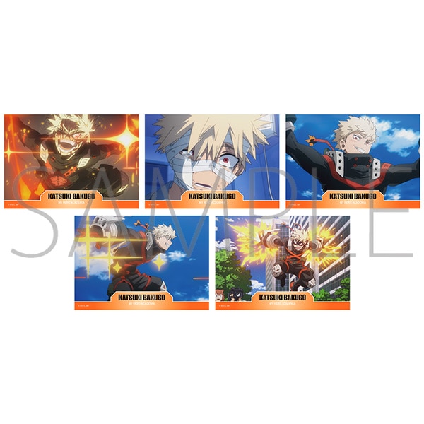 僕のヒーローアカデミア ブロマイドセット／FINAL SEASON 5枚入り 爆豪