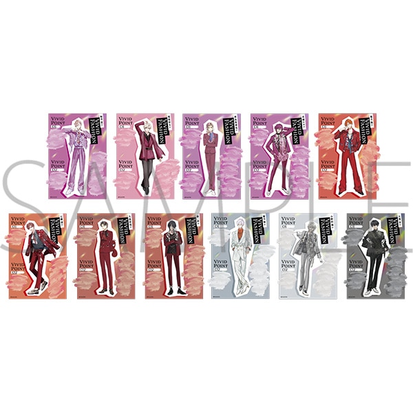 ピンナップコレクション　team Pink＆team Red＆team Monotone　Vivid Runway　全11種