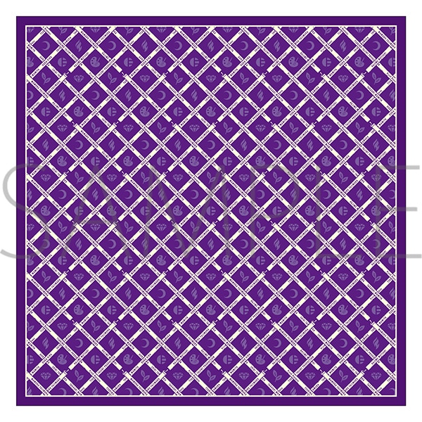 スカーフ　team Purple