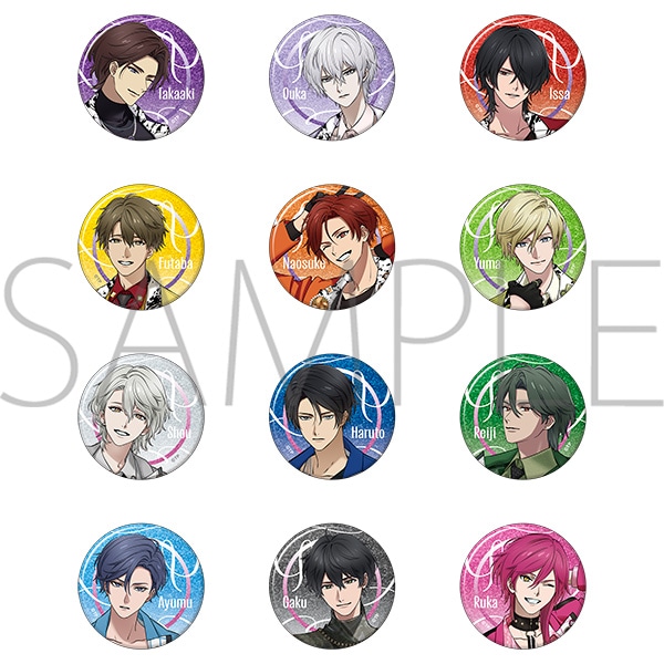 キャラバッジコレクション　VAZZROCK　全12種　ランダム1個入り