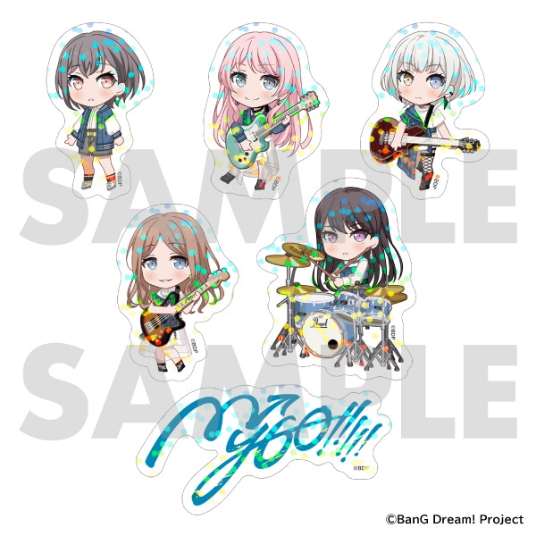 バンドリ！ ガールズバンドパーティ！ キラキラステッカーセット MyGO