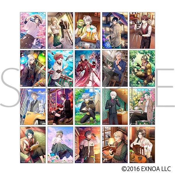 文豪とアルケミスト ブロマイドコレクション／と(全20種): イラスト